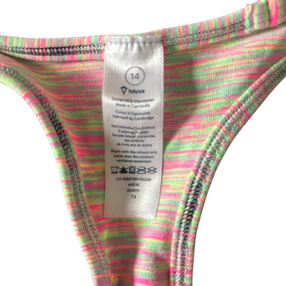 Ivivva Lululemon KeepUrCool Racer Tank Girls Size 14 - Picture 2 of 4